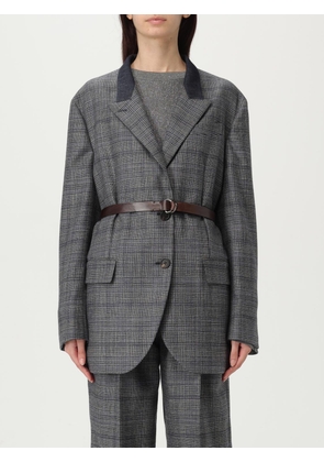 Jacket BRUNELLO CUCINELLI Woman color Blue