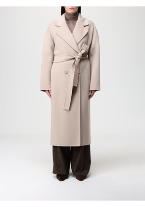 Coat 'S MAX MARA Woman color Ivory