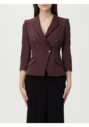Jacket ELISABETTA FRANCHI Woman color Wine