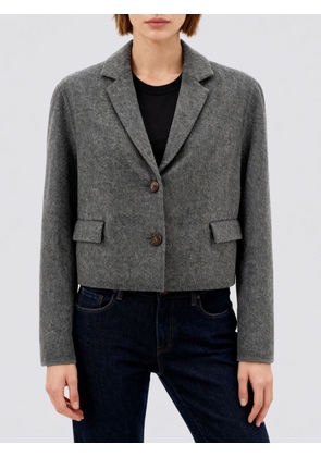 Coat BRUNELLO CUCINELLI Woman color Grey