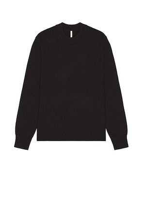 Sunflower Moon Merino Sweater in Brown - Brown. Size S (also in XL/1X).