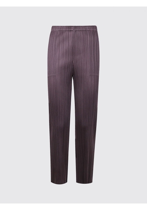 Pants PLEATS PLEASE ISSEY MIYAKE Woman color Violet