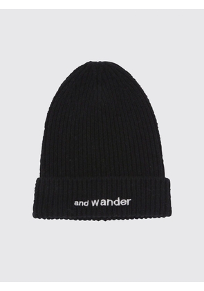 Hat AND WANDER Men color Black