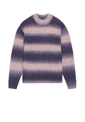 Students Golf Cole Knit Mockneck Mohair Sweater in Black - Purple. Size S (also in ).