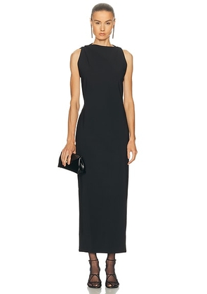 Rohe Open Back Dress in Black - Black. Size 40 (also in 42).