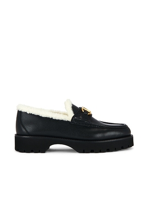 Valentino Garavani V Logo Signature Loafer in Nero & Bianco - Black. Size 39 (also in ).