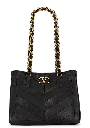 Valentino Garavani Jean Small Tote Bag in Nero - Black. Size all.