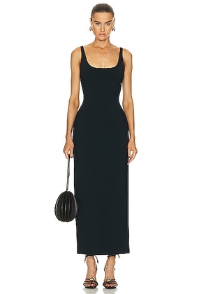 Bottega Veneta Compact Viscose Long Dress in Black - Black. Size M (also in ).