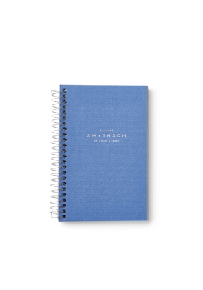 Smythson Bijou Spiral Bound Refill Pad In Silver