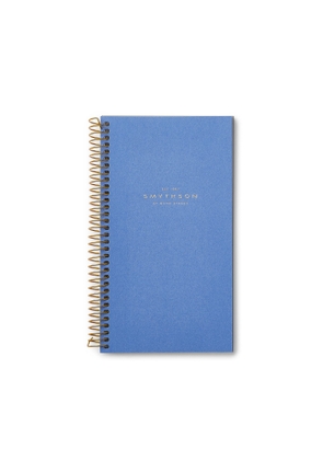 Smythson Bond Spiral Bound Refill Pad In Gold