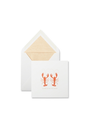 Lobsters Valentine's Day Card