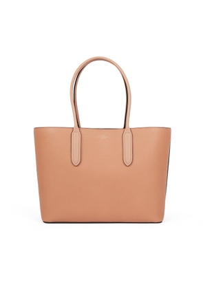 Smythson East West Tote Bag In Ludlow In Blush