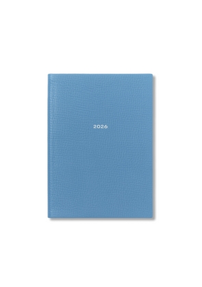 Smythson 2026 Soho Weekly Diary In Ludlow In Nile Blue