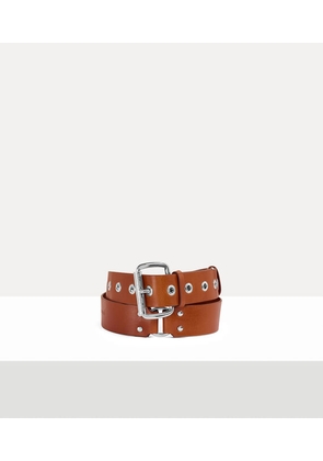 Vivienne Westwood Bondage Belt Shiny Veget Tanned Camel M/l Unisex