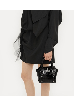 Vivienne Westwood Mini Betty Handbag Leather Black
