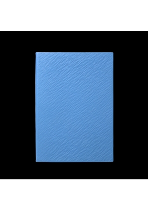 Smythson Soho Notebook In Panama In Nile Blue