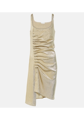 Rabanne Ruched LurexÂ® minidress