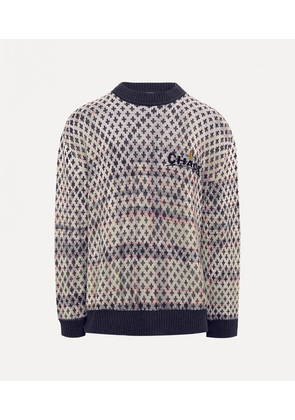 Vivienne Westwood Distressed Tartan Jumper Cotton / Wool XS/s Unisex