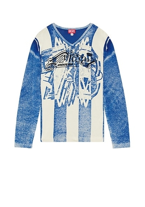 Diesel K-Oliba-V Sweater in Blue - Baby Blue. Size S (also in ).