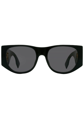 Fendi Grey Oval Ladies Sunglasses FE40109I 01A 54