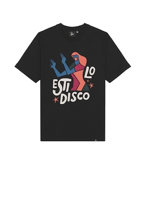By Parra El Stilo Disco T-Shirt in Black - Black. Size S (also in ).