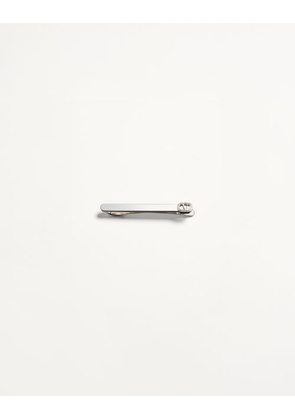 Valentino Garavani Valentino Garavani Vlogo Signature Metal Tie Clip Man TRANSPARENT UNI