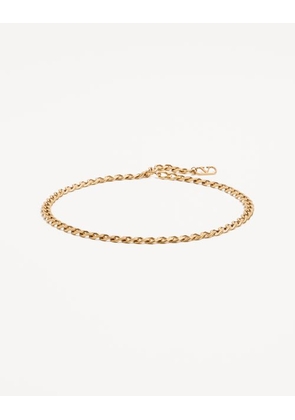 Valentino Garavani VLOGO SIGNATURE CHAIN BELT Woman GOLD L