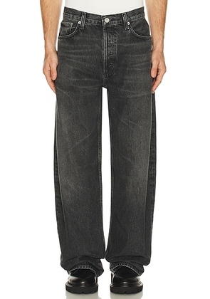 AGOLDE Afton Jean in Clip - Black. Size 29 (also in 31, 33, 34, 36).