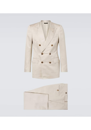 Tom Ford Silk and linen twill suit