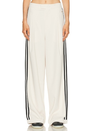 Adidas by Wales Bonner Wide Trouser in Wonder White - White. Size L (also in XL/1X).