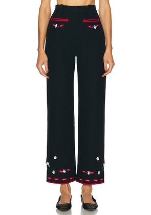BODE Carroll Trouser in Navy & Red - Navy. Size 30 (also in ).