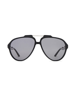 Chimi Ross Sunglasses in Black & Black - Black. Size all.