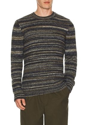 Barbour Pateley Crew Neck Sweater in Inky Marl - Grey. Size L (also in M, S, XL/1X).