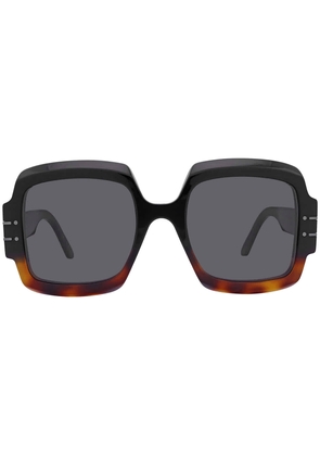 Dior DIORSIGNATURE S1U Grey Butterfly Ladies Sunglasses CD40049U 05A 55