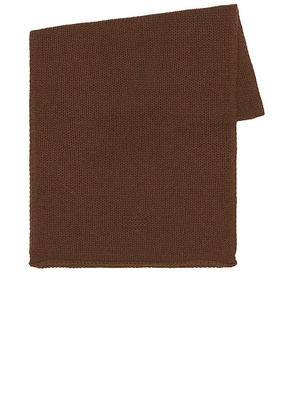 Guest In Residence The Blanket Scarf in Chestnut - Brown. Size all.