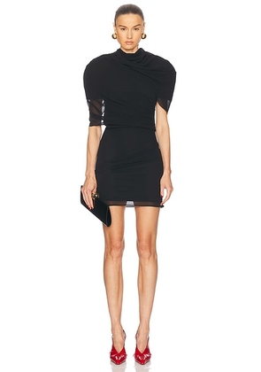 JACQUEMUS La Robe Castagna in Black - Black. Size 38 (also in ).