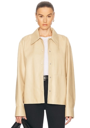 Jil Sander Jacket in Beaver - Tan. Size 34 (also in ).