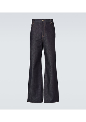 Loewe High-rise wide-leg jeans