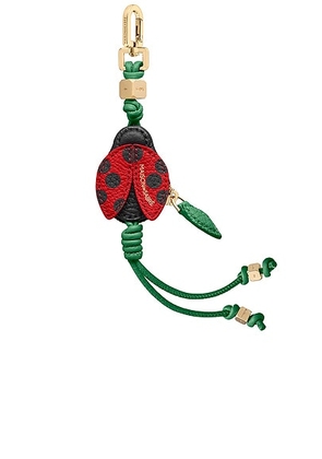 MAISON de SABRÃ SabrÃ©moji Garden Bug Charm in Ladybug - Red. Size all.