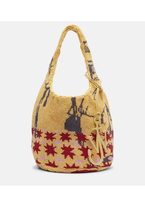 JW Anderson Mini beaded tote bag
