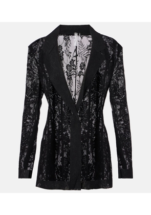 Norma Kamali Lace blazer