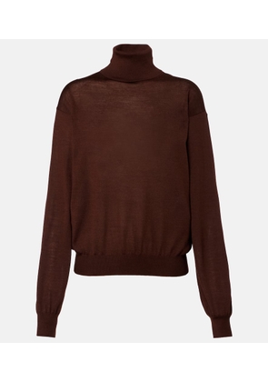 Saint Laurent Cashmere, wool, and silk sweater