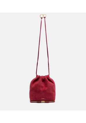 Alaia Le Pochon suede bucket bag