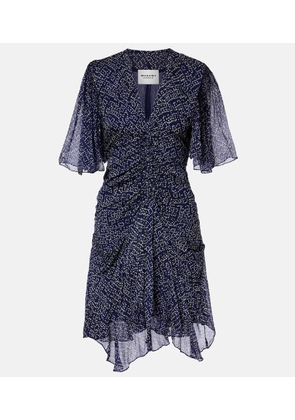 Marant Etoile Vivienne printed muslin minidress