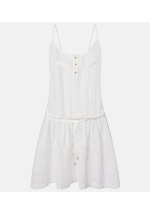 Melissa Odabash Bailey open-knit minidress