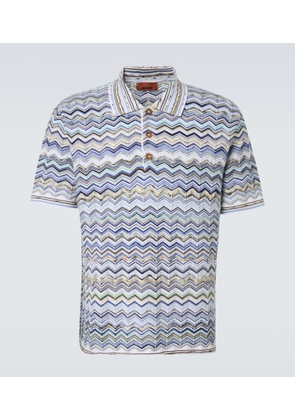 Missoni Zigzag cotton polo shirt
