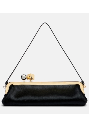 Jacquemus Salon calf hair shoulder bag