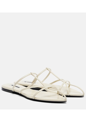 Jil Sander Cage leather sandals