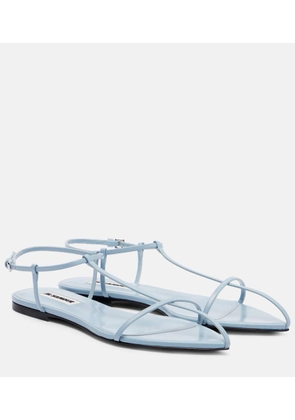 Jil Sander Cage leather sandals