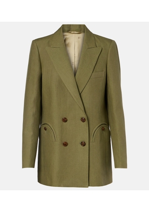 Blaze Milano Midday Sun linen blazer